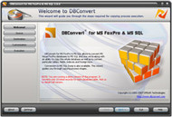 DBConvert for FoxPro & MSSQL screenshot